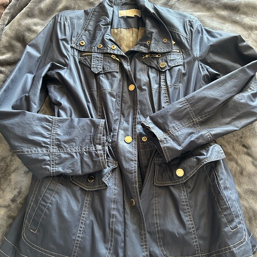 Michael Kors Utility Jacket in Blue